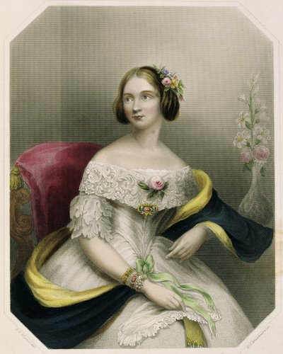 Jenny Lind, engraved by W.C. Wrankmore by P.O. Wagner